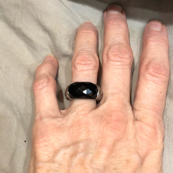 Black Onyx beautiful ring - Picture 12 of 15
